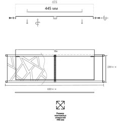 Потолочный светильник Sonex FABIANA 7700/60L