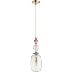Подвесной светильник с 1 плафоном Odeon Light 4855/1B BIZET под лампу 1xE14 1*40W