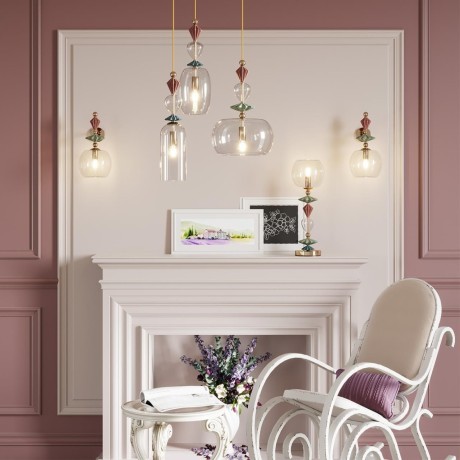 Подвесной светильник с 1 плафоном Odeon Light 4855/1B BIZET под лампу 1xE14 1*40W