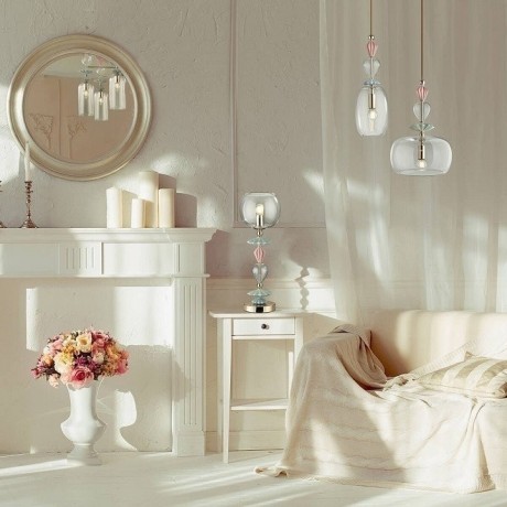 Подвесной светильник с 1 плафоном Odeon Light 4855/1B BIZET под лампу 1xE14 1*40W