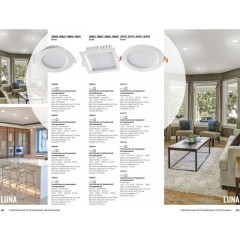 Встраиваемый светильник Novotech 358031 LUNA светодиодный LED 20W