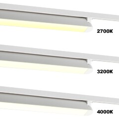 359793 PORT NT25 236 белый Светильник однофазный двухжильный трековый с переключ. цв. температуры IP20 LED 12W 180-265V 2700К/3200К/4000К ITER