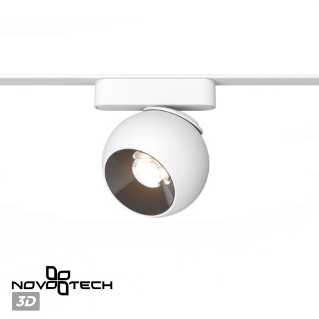 359267 Трековый магнитный светодиодный светильник Novotech SMAL 48V CRI90+ 3000К 960Лм 24° 12W