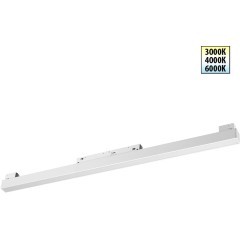 359618 Трековый светильник Novotech SHINO с переключ. цв. темпер. IP20 LED Ra90 Lm900 3000К\4000К\6000К 20W 48V FLUM