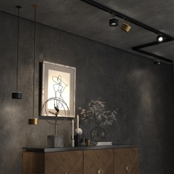 Подвесной светильник цилиндр Novotech 358965 Giro светодиодный LED 12W вниз + 3W вверхW