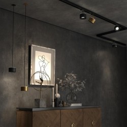 Подвесной светильник цилиндр Novotech 358965 Giro светодиодный LED 12W вниз + 3W вверхW