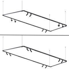 Накладная база с вводом питания и гибким L-соединителем и проводом 200см Novotech Glat 359387