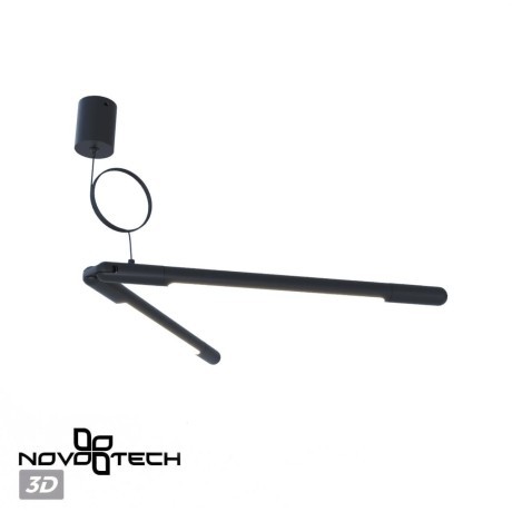 Накладная база с вводом питания и гибким L-соединителем и проводом 200см Novotech Glat 359387