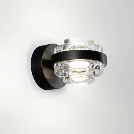 5031/6WL L-VISION ODL24 чёрный/металл/акрил Бра LED 6W 4000K 458лм KLOT