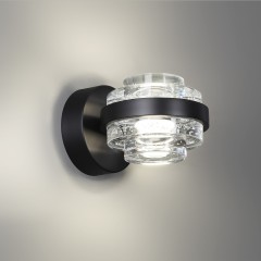 5031/6WL L-VISION ODL24 чёрный/металл/акрил Бра LED 6W 4000K 458лм KLOT