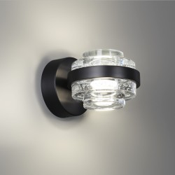 5031/6WL L-VISION ODL24 чёрный/металл/акрил Бра LED 6W 4000K 458лм KLOT