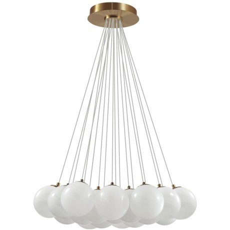 7109/19 Подвесная люстра с 19 лампами E14 (макс 5Вт), стяжное кольцо в комплекте Odeon Light MAGIA