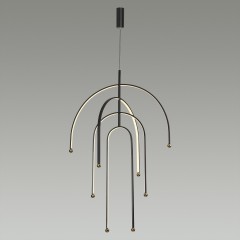 Подвесной светильник  (регулируемые рожки) LED 95W 3000K Odeon Light MEMFI 6633/95L