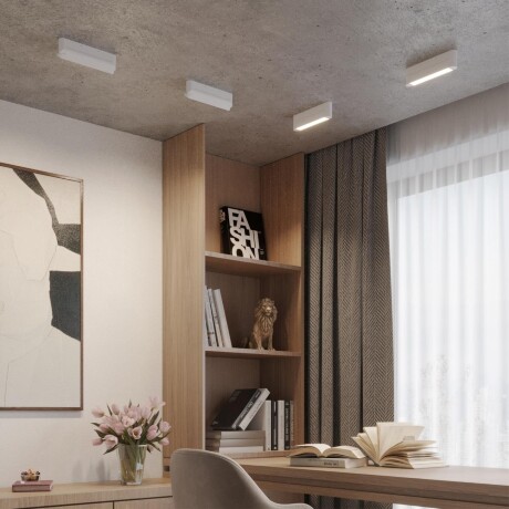 359801 OVER NT25 400 белый Светильник накладной с перекл. цв. температуры IP20 LED 12W 180-265V 2700К/3200К/4000К ITER