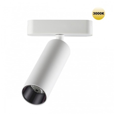 359257 Трековый магнитный светодиодный светильник Novotech SMAL 48V CRI90+ 3000К 1275Лм 24° 15W