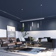 358613 Трековый линейный светодиодный светильник Novotech Flum CRI90+ 3000-6500К 960Лм CRI90+ 100° 12W