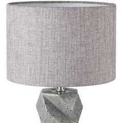 8136/1T MODERNI LN25 серый, керамика/текстиль Настольная лампа Е27 1*60W 220V BEINA