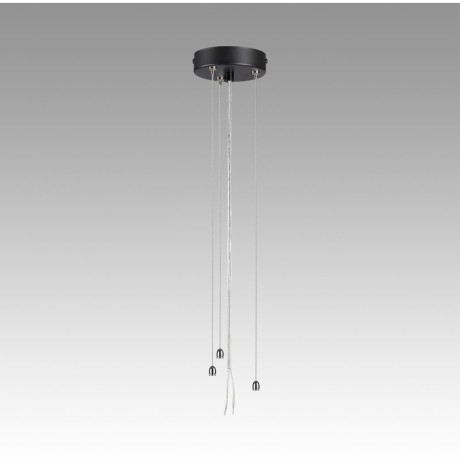 Подвесное крепление для светильника QUANTUM LED металл/черный 1,5м QUANTUM 7753/L