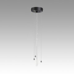 Подвесное крепление для светильника QUANTUM LED металл/черный 1,5м QUANTUM 7753/L