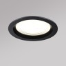 359847 Черный круглый светодиодный светильник с перекл. цв. температуры 25W 2500Лм 2700;3200;4000К 120° UGR16 CRI98 IP44 Novotech FLUO
