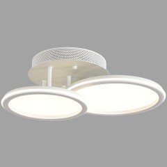 Умная люстра потолочная с ПДУ и голосовым управлением LED 45W 3000-6500К 220V ALIS SMART 8380/45CL