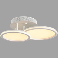 Умная люстра потолочная с ПДУ и голосовым управлением LED 45W 3000-6500К 220V ALIS SMART 8380/45CL