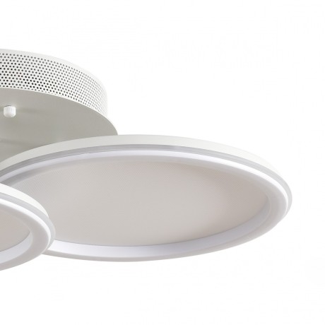 Умная люстра потолочная с ПДУ и голосовым управлением LED 45W 3000-6500К 220V ALIS SMART 8380/45CL