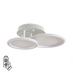 Умная люстра потолочная с ПДУ и голосовым управлением LED 45W 3000-6500К 220V ALIS SMART 8380/45CL