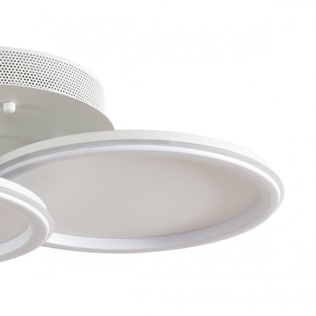 Умная люстра потолочная с ПДУ и голосовым управлением LED 45W 3000-6500К 220V ALIS SMART 8380/45CL