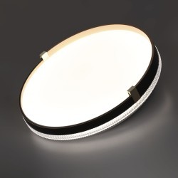 Светильник LED 30Вт 4000К D340 IP43 Sonex OLIDI BLACK 7647/CL