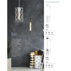Подвесной светильник цилиндр Lumion 3729/1 OLAF под лампу 1xE27 1*60W