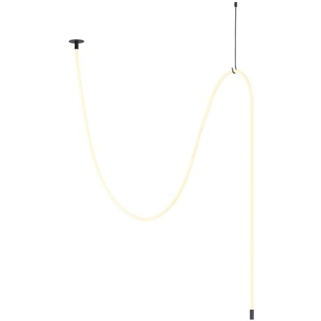 4391/40CL HIGHTECH черный/металл/канат Потолочный св-к встраиваемый (2 крепления и крючок в комплекте) IP20 LED 40W 1580Лм 4000K CORDA