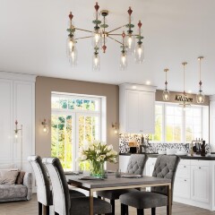 Люстра потолочная Odeon Light 4855/3C BIZET под лампы 3xE14 3*40W