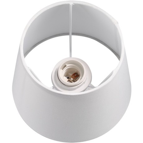 8143/1T MODERNI LN25 белый, керамика/текстиль Настольная лампа Е27 1*60W 220V KEILA