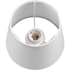 8143/1T MODERNI LN25 белый, керамика/текстиль Настольная лампа Е27 1*60W 220V KEILA