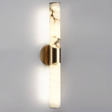 6672/12WL L-VISION ODL24 123 Настенный светильник латунь/металл/алебастр IP20 LED 12W 540Лм 3000K/4000K MARBELLA