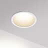 Novotech BRILLO 359869 Белый круглый встраиваемый светильник диаметром 90мм, с CCT переключателем цветовой температуры LED 18Вт 1300Лм 40° CRI≥90 UGR≤16 3000-4000-6000К IP20 220V, коэффициент пульсации<1%