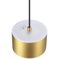 Подвесной светильник цилиндр Novotech 358969 Giro светодиодный LED 12W вниз + 3W вверхW