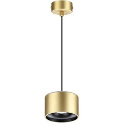 Подвесной светильник цилиндр Novotech 358969 Giro светодиодный LED 12W вниз + 3W вверхW