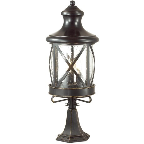 Уличный наземный светильник Odeon Light 4045/3B SATION IP44 под лампы 3xE14 3*60W