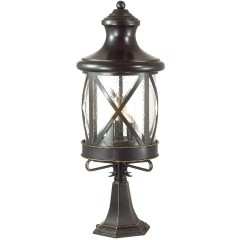 Уличный наземный светильник Odeon Light 4045/3B SATION IP44 под лампы 3xE14 3*60W