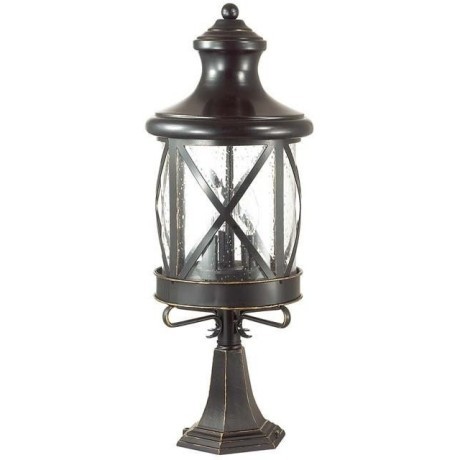 Уличный наземный светильник Odeon Light 4045/3B SATION IP44 под лампы 3xE14 3*60W