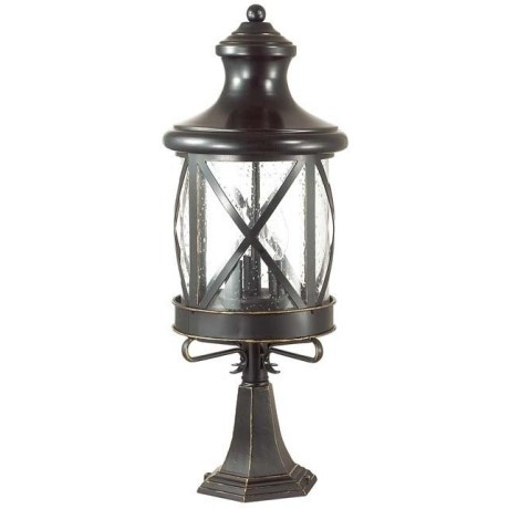 Уличный наземный светильник Odeon Light 4045/3B SATION IP44 под лампы 3xE14 3*60W