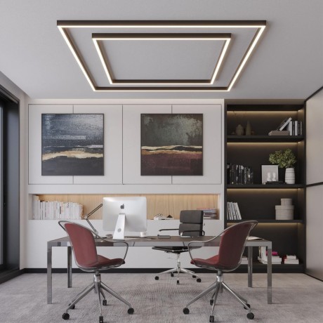 Светильник линейный Novotech светодиод. с переключ. цв. температуры IP20 LED 40W 220-240V 3000К\4000К\6000К FATTO 359605