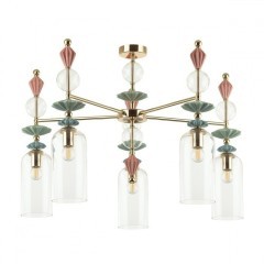 Люстра потолочная Odeon Light 4855/5C BIZET под лампы 5xE14 5*40W