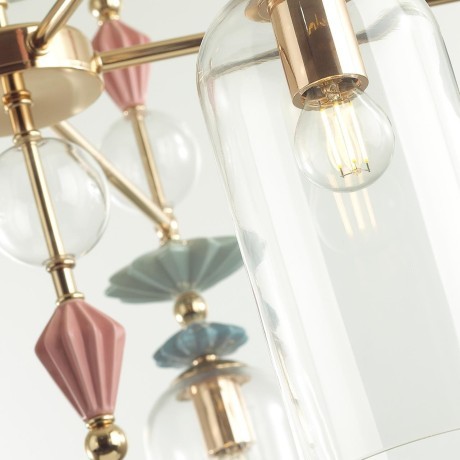 Люстра потолочная Odeon Light 4855/5C BIZET под лампы 5xE14 5*40W