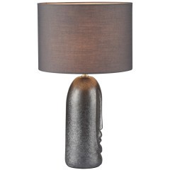 8146/1T MODERNI LN25 серый, керамика/текстиль Настольная лампа Е27 1*60W 220V AKIVI