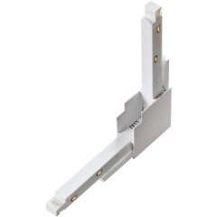 Соединитель питание+металл вертикальный с потолка на стену для шин Novotech Flum 135123