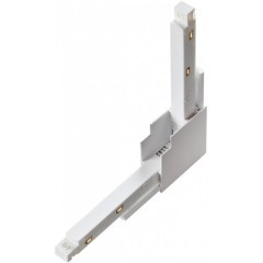 Соединитель питание+металл вертикальный с потолка на стену для шин Novotech Flum 135123