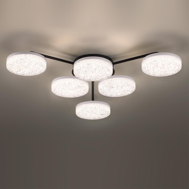 Люстра потолочная с пультом ДУ LED 85W 3000-6000К Lumion DIDANA 8236/6CL